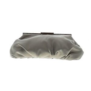 LULU TOWNSEND | Clutch Crossbody Silver Satin